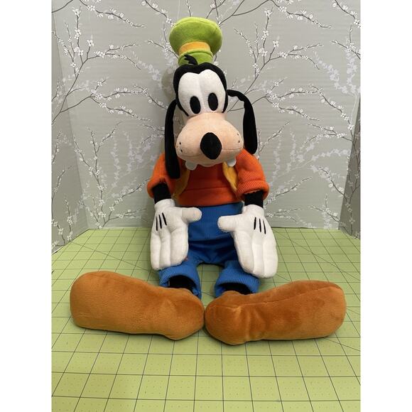 Disney Store Original Exclusive Plush 18" Goofy Stuffed Animal Mickey Mouse - Picture 1 of 9